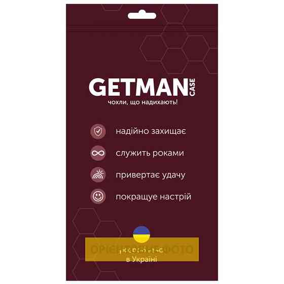 TPU чехол GETMAN Ease logo усиленные углы для Apple iPhone 17 Pro (6.3") Херсон