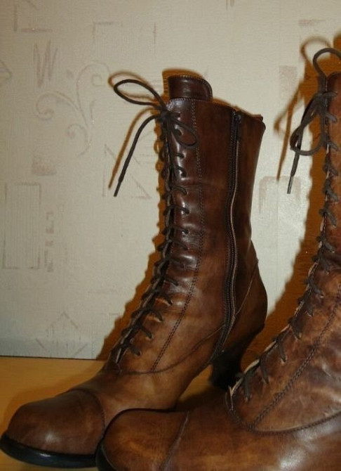 Модельные ботинки, ботильоны, полусапожки Vero Cuoio Италия р. 40 Кожа Київ - зображення 7