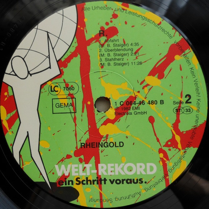 Виниловая пластинка Rheingold – R. Винница - изображение 4