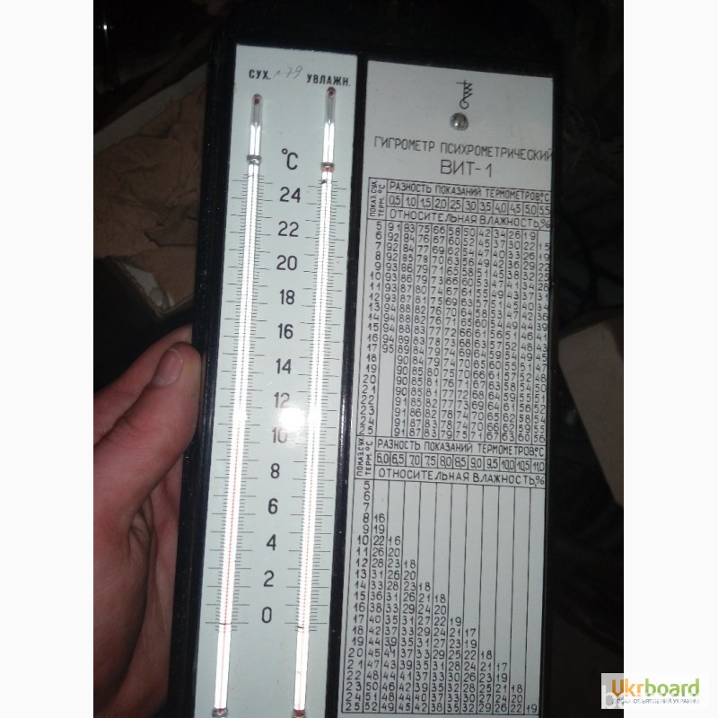 Гигрометры ВИТ-1, психрометрические -10шт. оптом по 150грн Харків - зображення 3