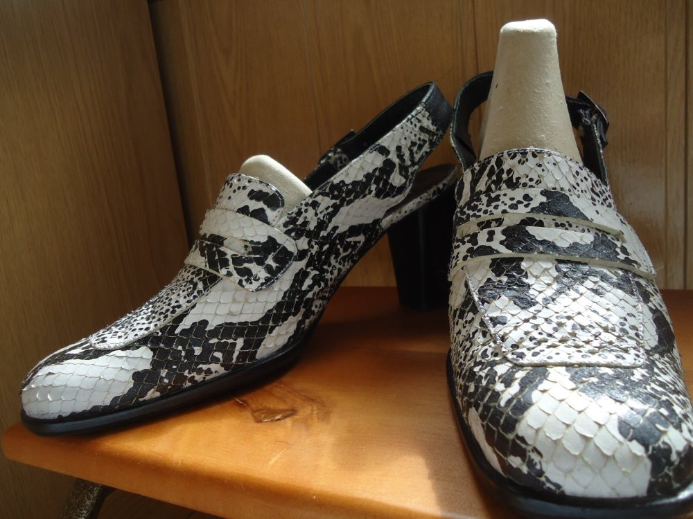 Туфли босоножки принт Franco Paolucci кожаные (Италия) р. 39-40 Київ - зображення 2