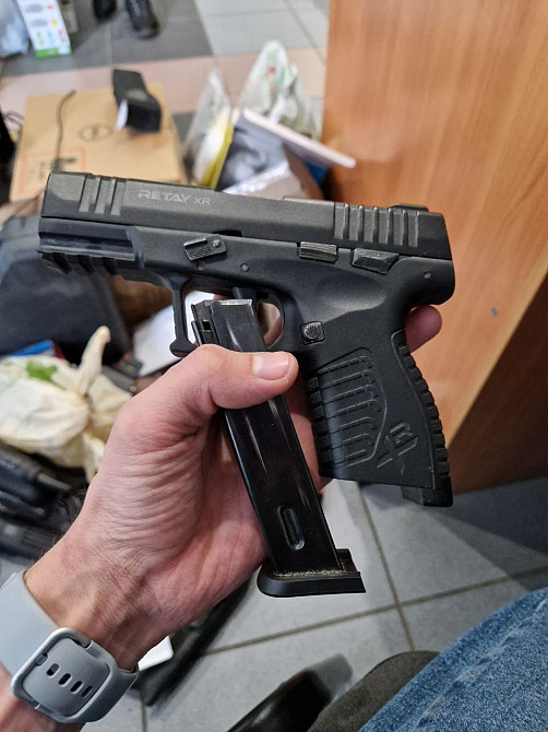Пістолет стартовий Retay XR кал. 9мм. black Черкассы - изображение 8