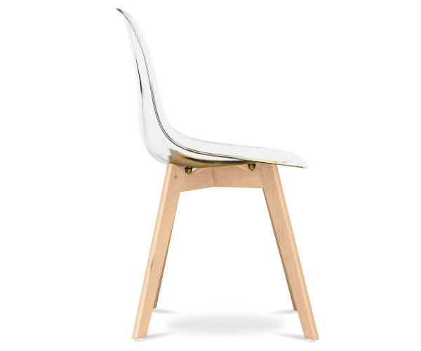 Стілець Лоренцо А пластиковий прозорий Днепр - изображение 2