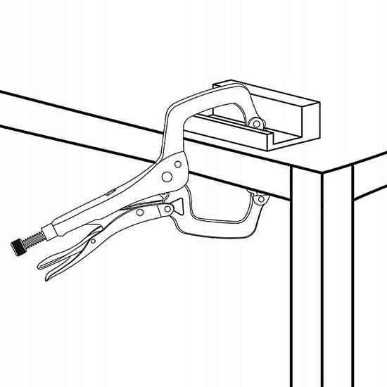 Клещи-струбцина зажимные с фиксатором TOPTUL 280мм (C - тип) DMAA1A11 Харків
