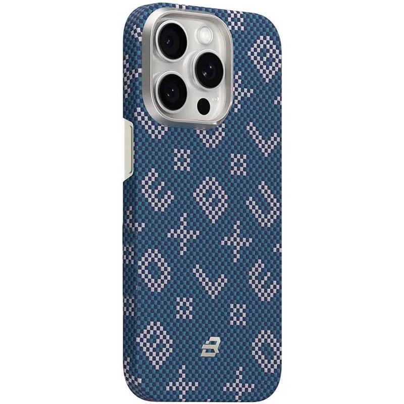 TPU+PC чехол Blueo Gilded Tactile Woven with Magnetic Fit для Apple iPhone 15 Pro (6.1") Херсон - зображення 1