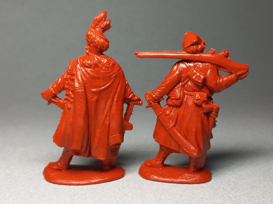 Українські козаки 17 ст. 54мм, 1/32, 8 фігурок, іграшки, солдатики воїни, набір, подарунки для дітей Київ - зображення 9