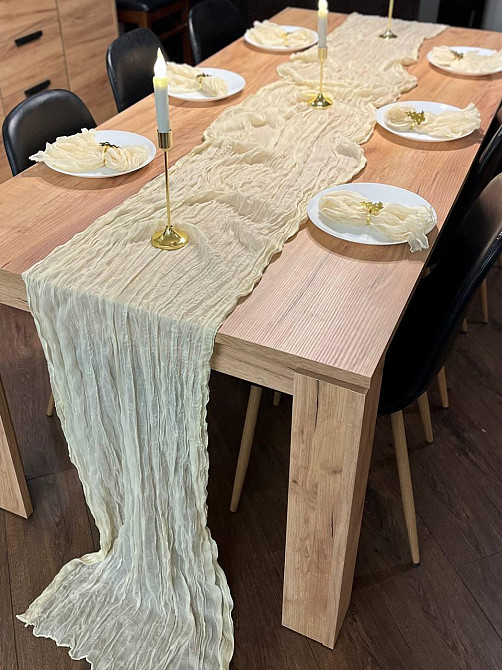 Раннер с салфетками 6шт Leeseph бежевый Одесса - изображение 3