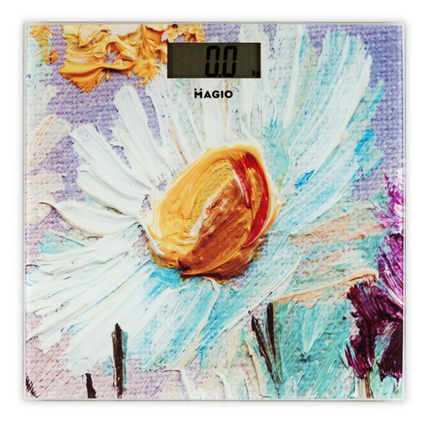 Весы напольные с жидкокристалическим дисплеем на 150 кг MAGIO MG-800 Київ - зображення 1