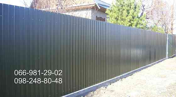 Профнастил графіт 7016 матовий, Профлист RAL 7016 PEMA. Київ