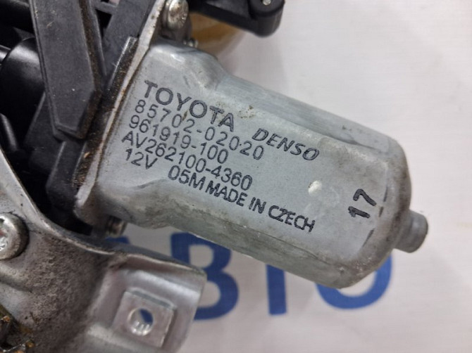 Стеклоподъемник передний левый Toyota Auris E150 1.6 БЕНЗИН 1ZRFAE 2006 (б/у) Київ - зображення 3