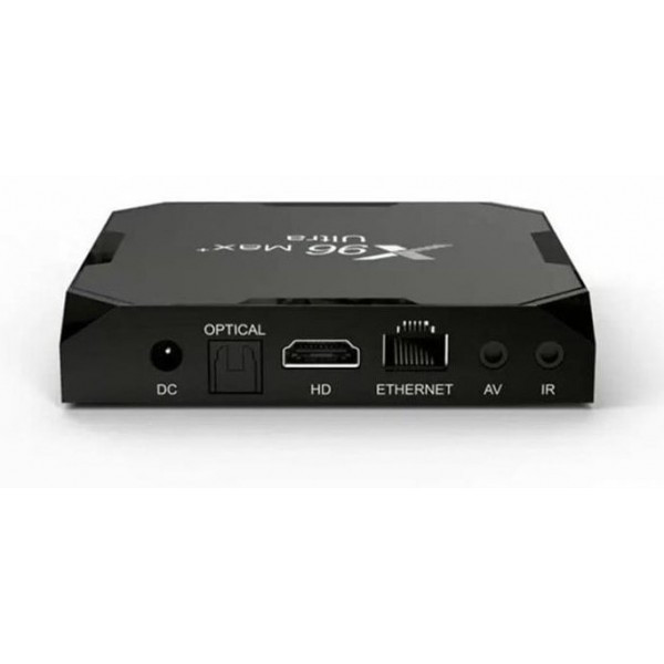 Vontar ТВ-приставка Smart TV X96 MAX+ Ultra 4/32GB Android TV (905x4) Black (Код товару:36170) Харків - зображення 5