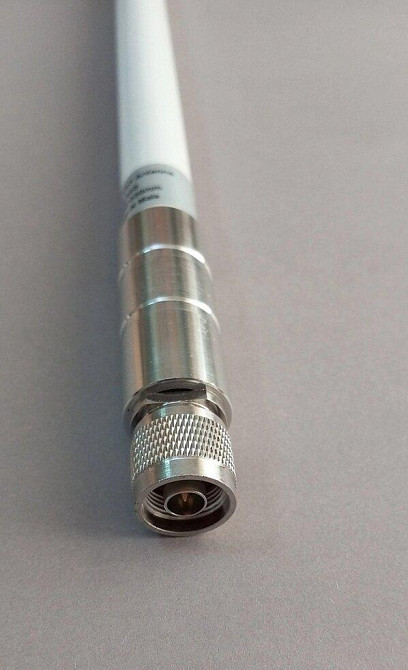 Антенна 5.15-5.85 ГГц 10 dBi, до 100 Вт, 55 см, N-male, водонепроницаемая, дальнего действия, белая Дніпро - зображення 11
