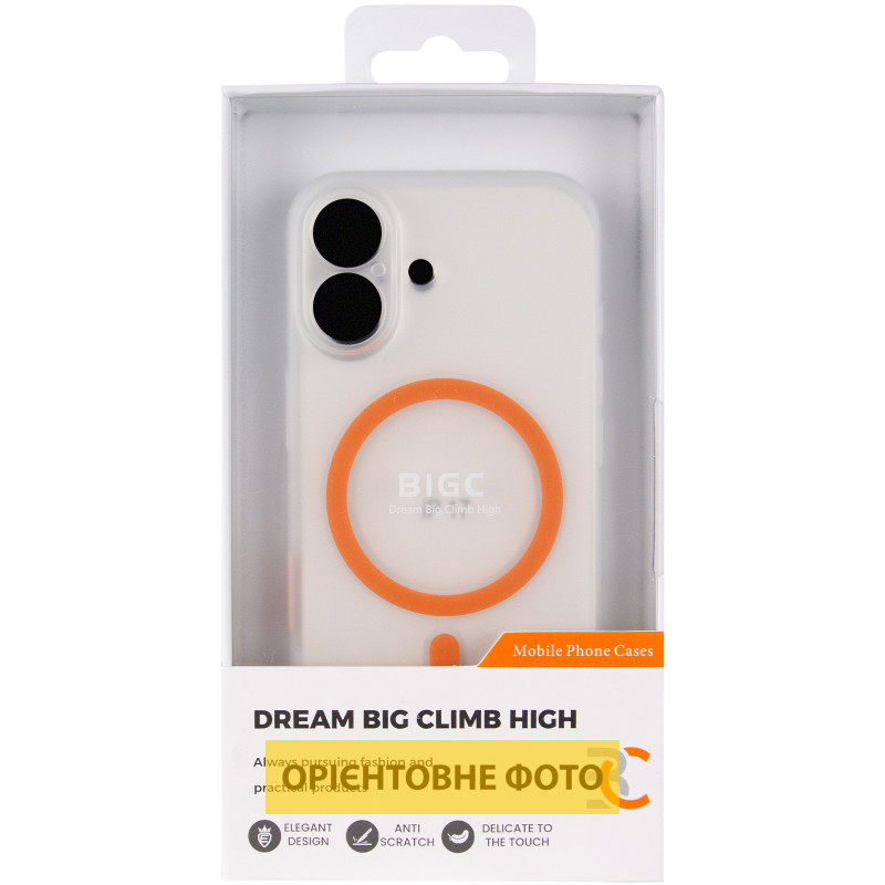 Чехол PC Slim Matte with Magnetic Fit (camera button) для Apple iPhone 16 (6.1") Херсон - зображення 3