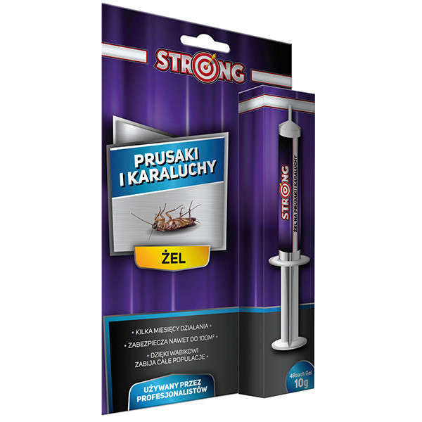 Гель от тараканов и чешуйниц Strong 10 г Одеса - зображення 5