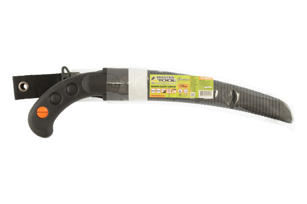 Ножовка садовая MASTERTOOL "Самурай" 250 мм 6TPI закаленный зуб 3-D заточка 14-6013 Харків - зображення 5