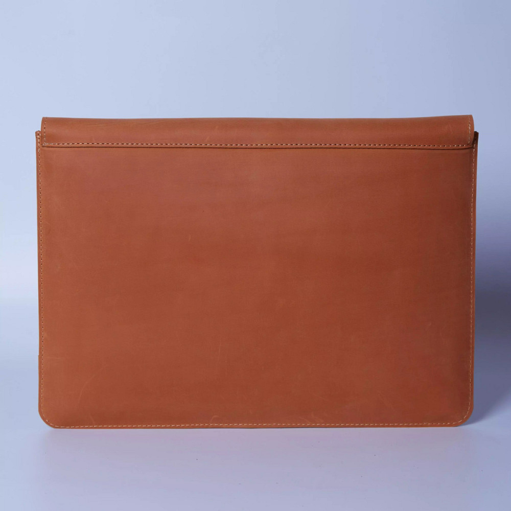 Чехол для ноутбука винтажный Incarne Message MacBook Pro 14" 2021-2025 message-cognac-vintage-pro-14 Київ - зображення 3