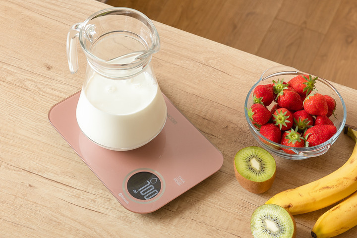 Весы кухонные Sencor SKS7077CH 5 кг песочные Київ - зображення 9