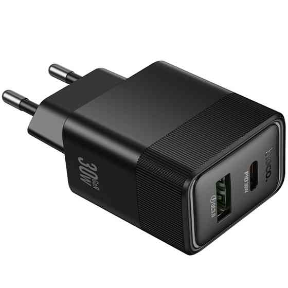 СЗУ Hoco CS112A Lounge PD30W+QC3.0 (1USB-A/1C) Херсон