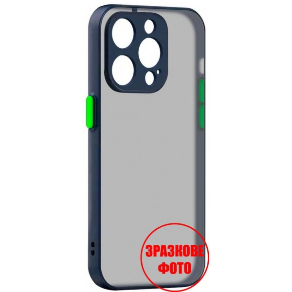 Панель ArmorStandart Frosted Matte для Xiaomi Redmi 12C/11A/Poco C55 Navy Blue (ARM66747) (Код товар Харків - зображення 1