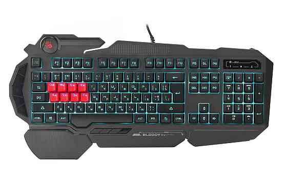Клавиатура компьютерная проводная Bloody B318 LK Black черная Київ