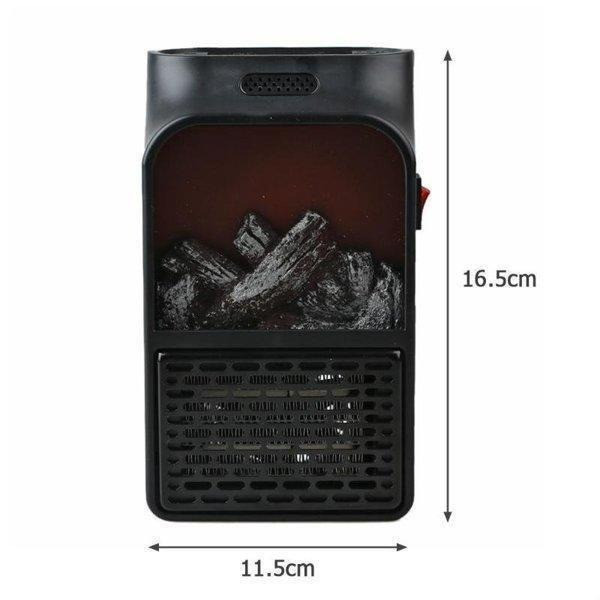 Портативний обігрівач тепловентилятор камін Flame Heater 900 Вт Днепр - изображение 2