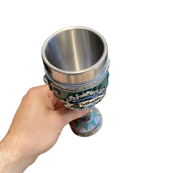 Бокал для вина 3 Гарри Поттер Слизерин Київ - зображення 8