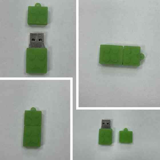Флеш пам'ять Optima OP-408 Lego 32GB USB2.0 Green (Код товару:12309) Харків