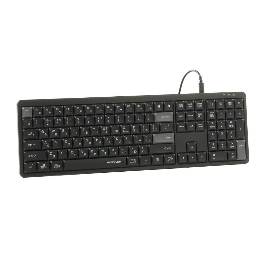 Клавиатура компьютерная проводная A4Tech FX55(Black) черная Київ - зображення 1