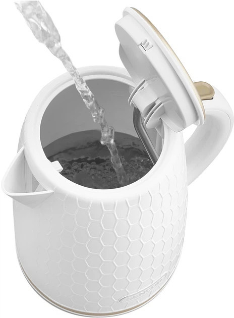 Электрочайник Sencor SWK 7200WH 1.7 л белый Київ - зображення 6