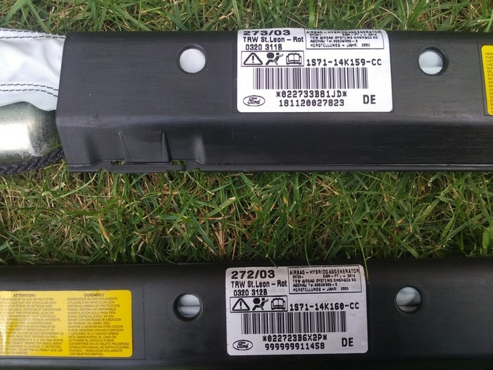 Подушка безпеки бокова в стелю 1S71-14K159-CC Форд Мондео3 універсал Винница - изображение 1