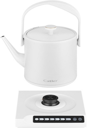 Электрочайник Catler BM500Charlotta 0.6 л белый Киев - изображение 4