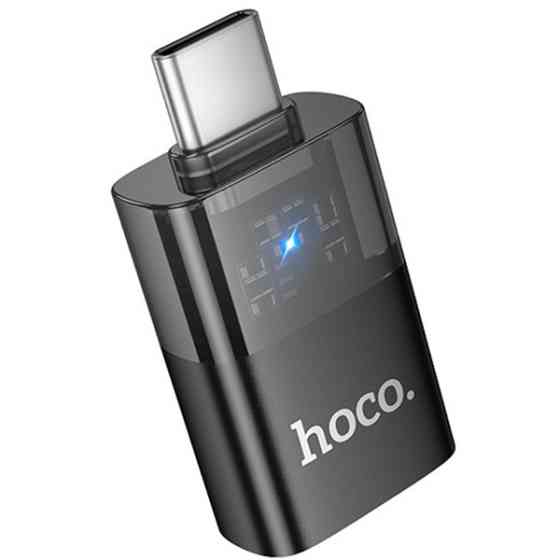 Адаптер Hoco UA36B Type-C to USB Black (Код товару:42014) Харків