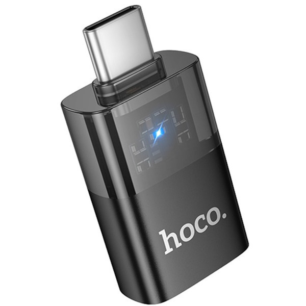 Адаптер Hoco UA36B Type-C to USB Black (Код товару:42014) Харків - зображення 3