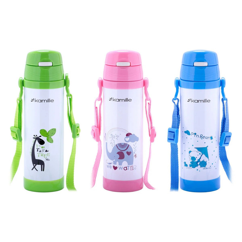 Термос для детей с ремешком Kamille 500 мл Одеса - зображення 7