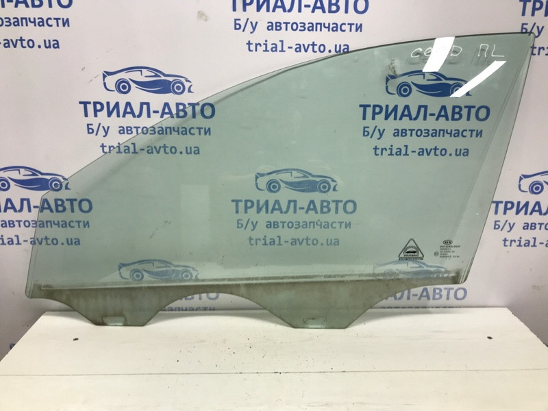 Стекло двери переднее левое Kia Ceed ED 1.6 DIESEL D4FB 2006 (б/у) Киев - изображение 1