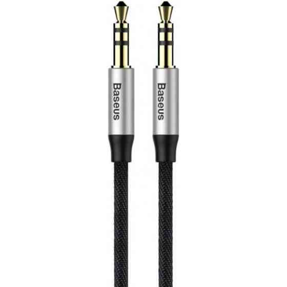 AUX кабель Baseus Yiven M30 1.5m Black/Silver (CAM30) (Код товару:20149) Харків