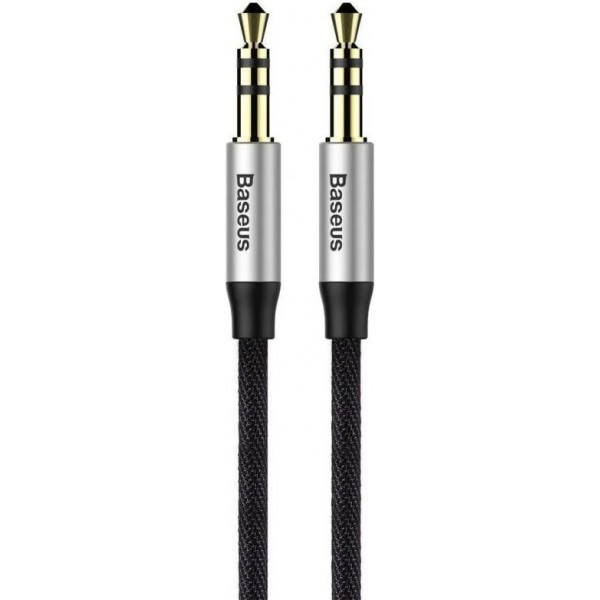 AUX кабель Baseus Yiven M30 1.5m Black/Silver (CAM30) (Код товару:20149) Харків - зображення 1