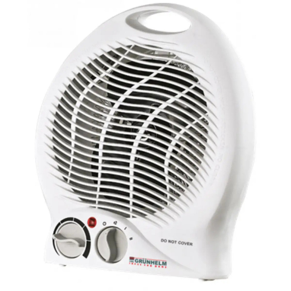 Тепловентилятор Grunhelm FH-04 2000 Вт белый Київ - зображення 1