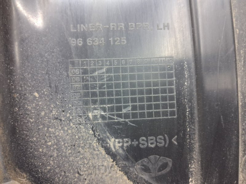 Подкрылок задний левый Chevrolet Epica 2006-2013 96633557 (Арт. 78745) Київ - зображення 8