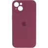Apple Silicone Case Full Camera для iPhone 14 Plum (Код товару:28727) Харків