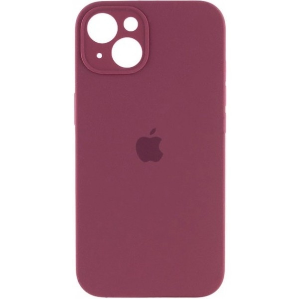 Apple Silicone Case Full Camera для iPhone 14 Plum (Код товару:28727) Харків - зображення 1