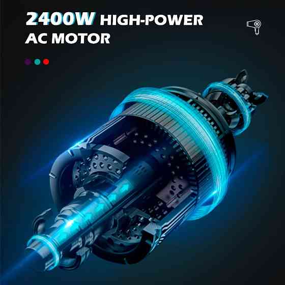 Фен VGR V-452 2000-2400 Вт бирюзовый Киев