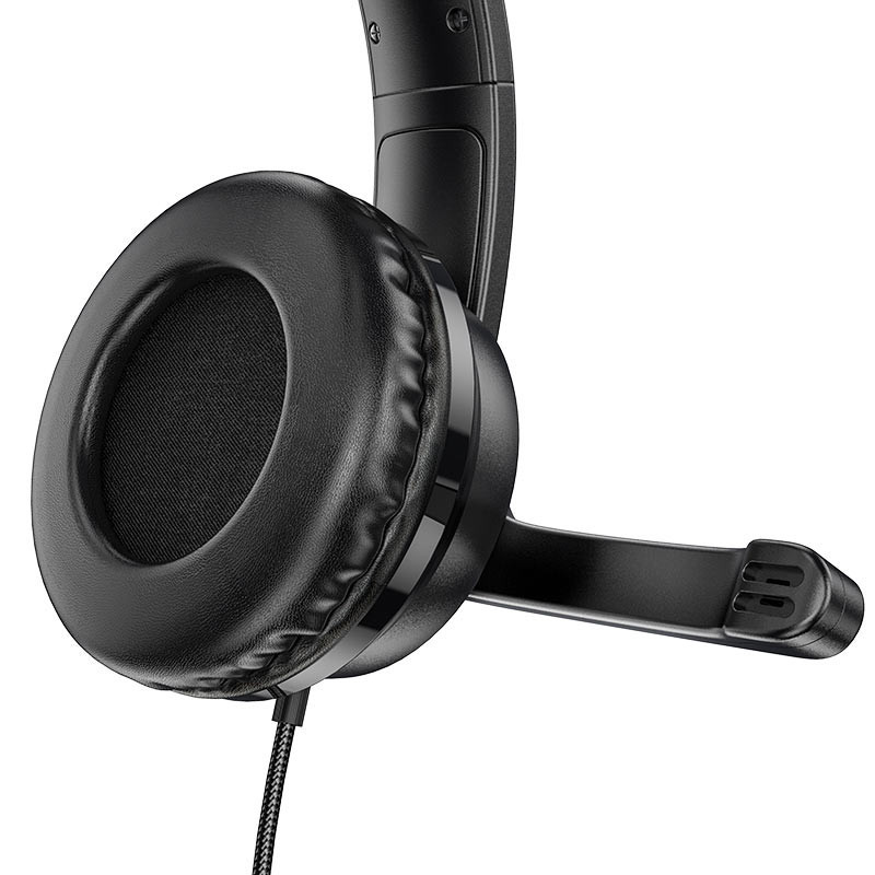 Уценка Накладные наушники Hoco W103 Magic Tour Gaming (3.5mm/1.2m) Херсон - зображення 2
