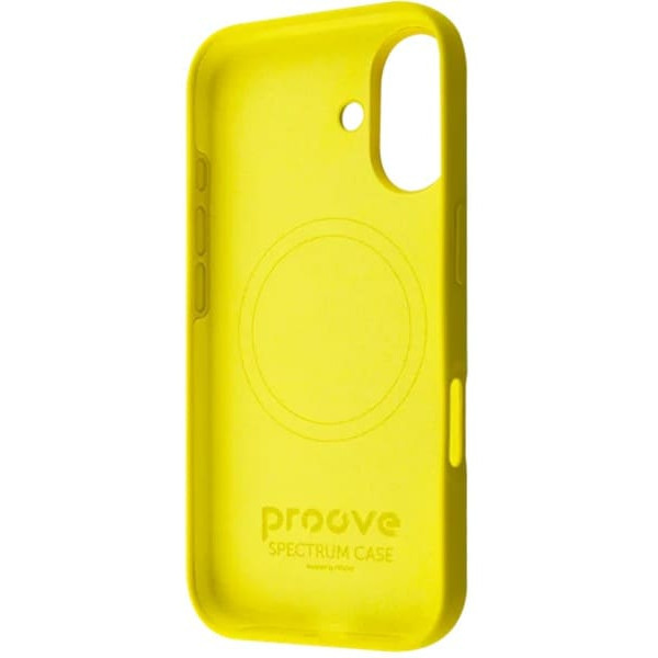 Чохол Proove Spectrum Case with Magnetic Ring для iPhone 16 Sun Yellow (PCSPIP160040) Харків - зображення 2