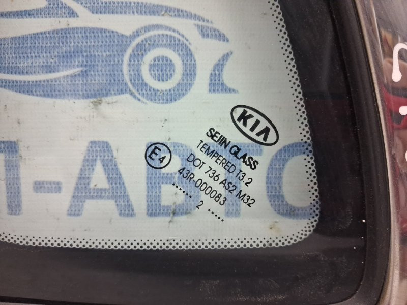 Стекло в кузов заднее левое Kia Ceed JD 1.6 DIESEL D4FB 2012 (б/у) Киев - изображение 2