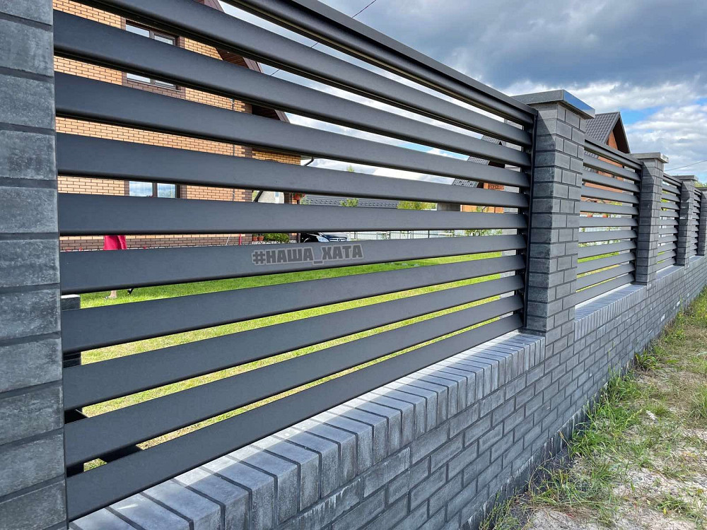 Ворота та паркан "під ключ" Тячів Тячев - изображение 12