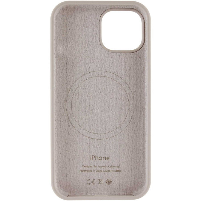 Чехол Silicone Case Full Protective (AA) with MagSafe для Apple iPhone 15 (6.1") Херсон - зображення 3