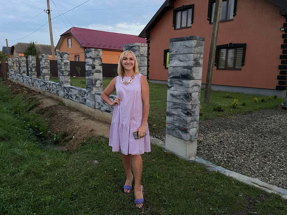 Паркан з блоків в стилі Лофт, паркан Ранчо і паркан Жалюзі від виробника Наша Хата ворота та паркани Херсон - изображение 12