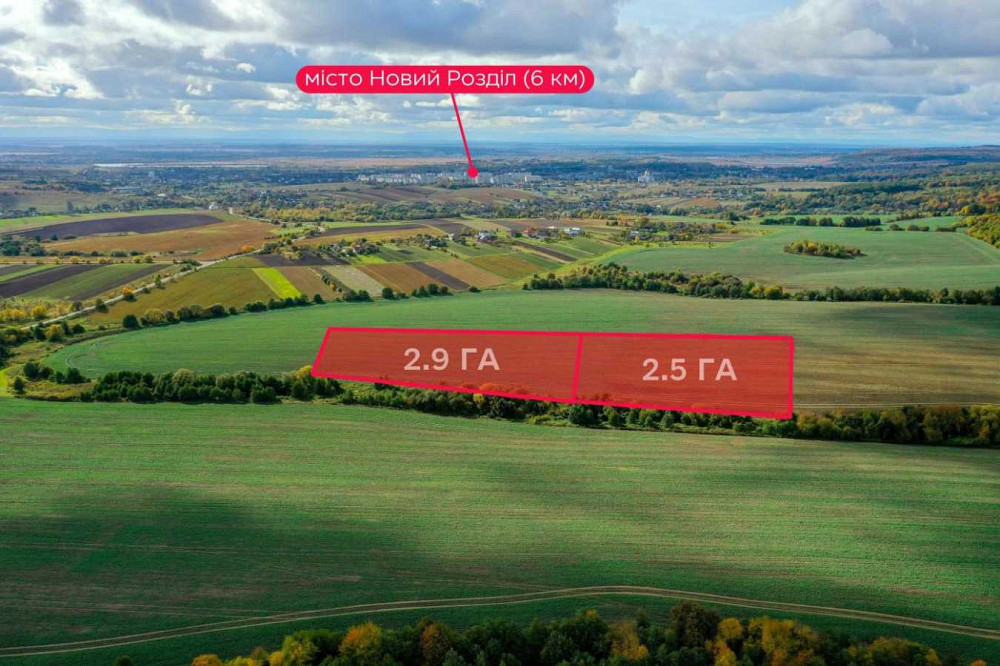 продажа земля сельскохозяйственного назначения Львов, Новый Роздол, 162000 $ Новий Розділ - зображення 3