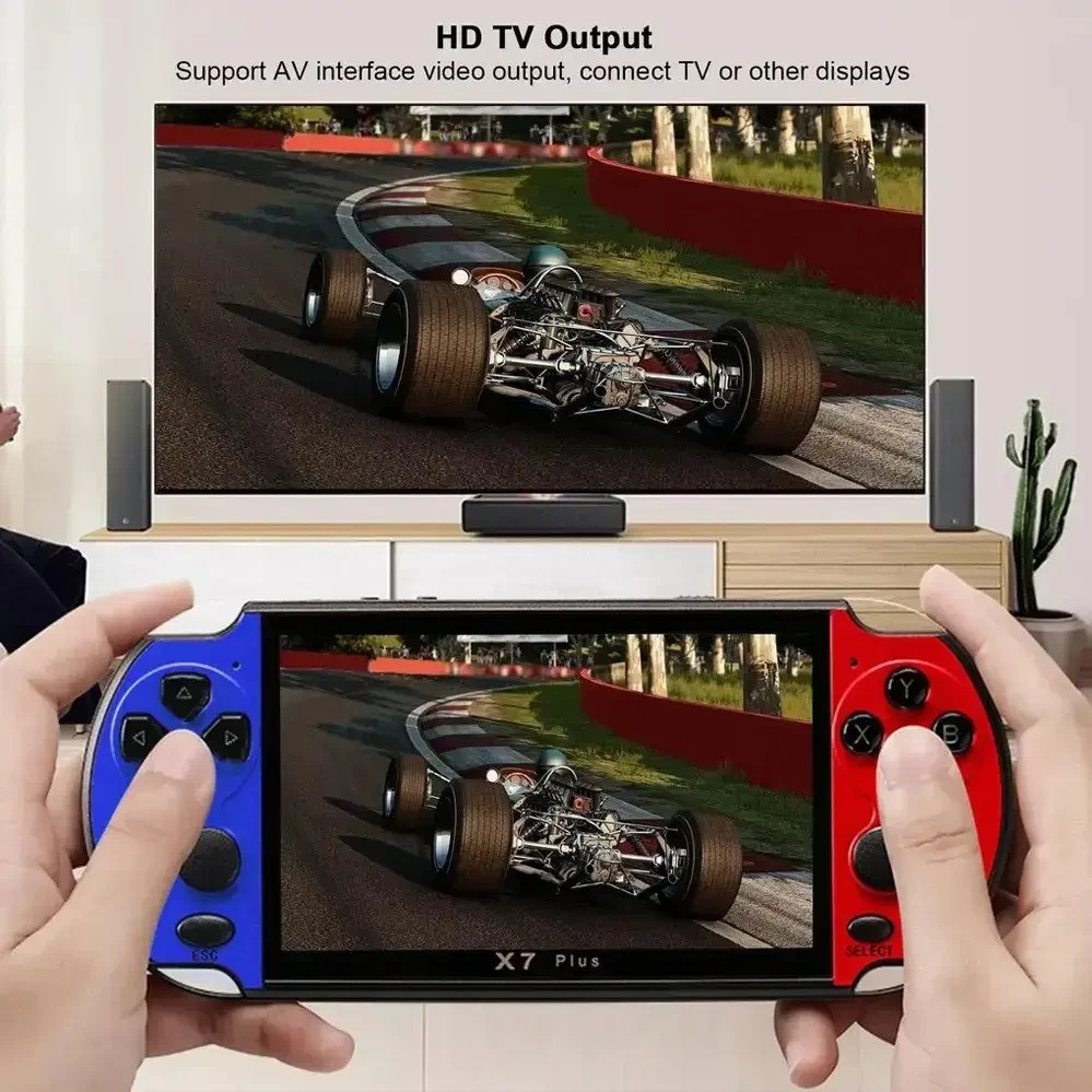 Ігрова приставка портативна PSP X7, екран 5.1, інтегровані ігри, 8Гб пам'яті Топ продаж! Одеса - зображення 1